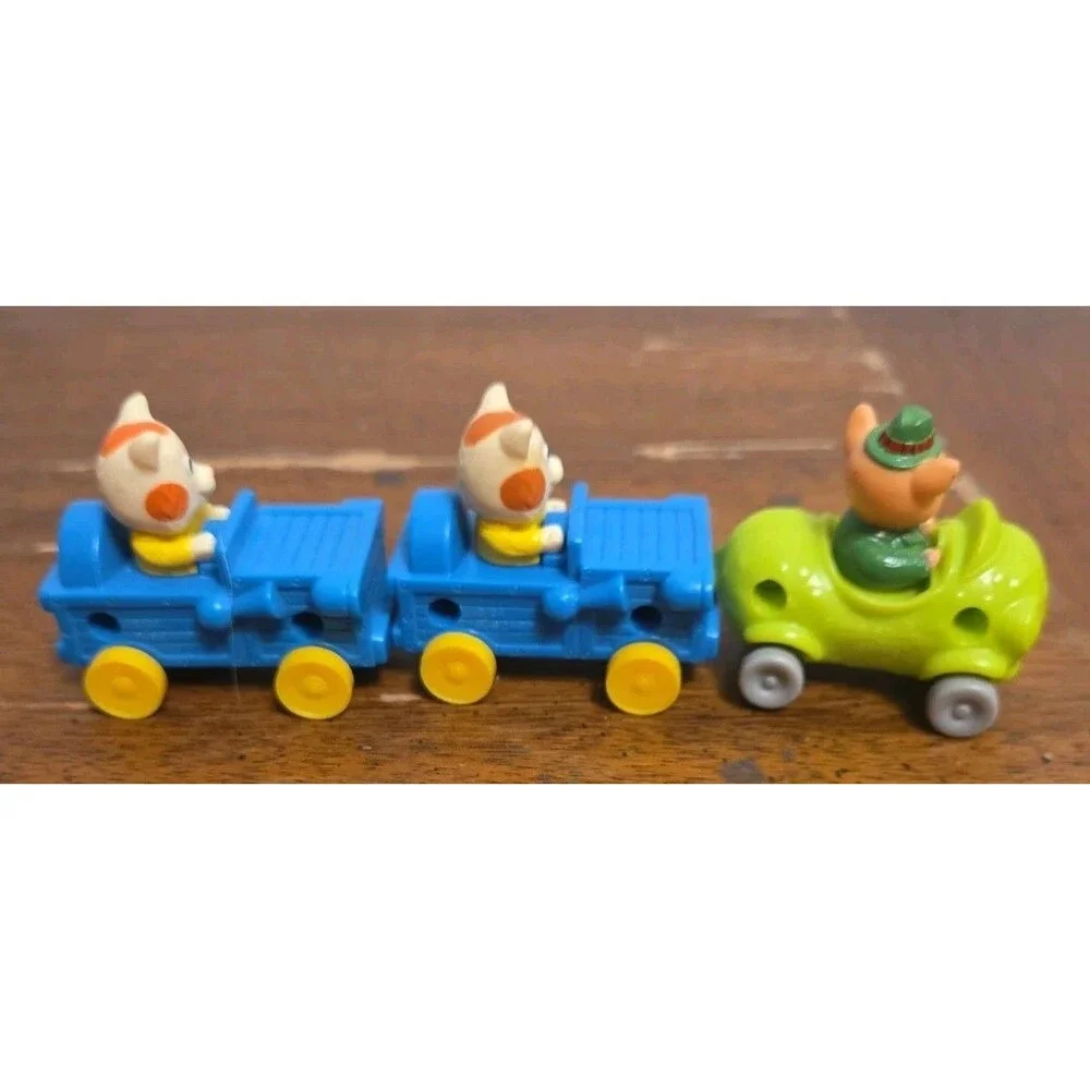 The Busy World of Richard Scarry 1994 McDonald's Happy Meal Toy Lot of 3 Vintage